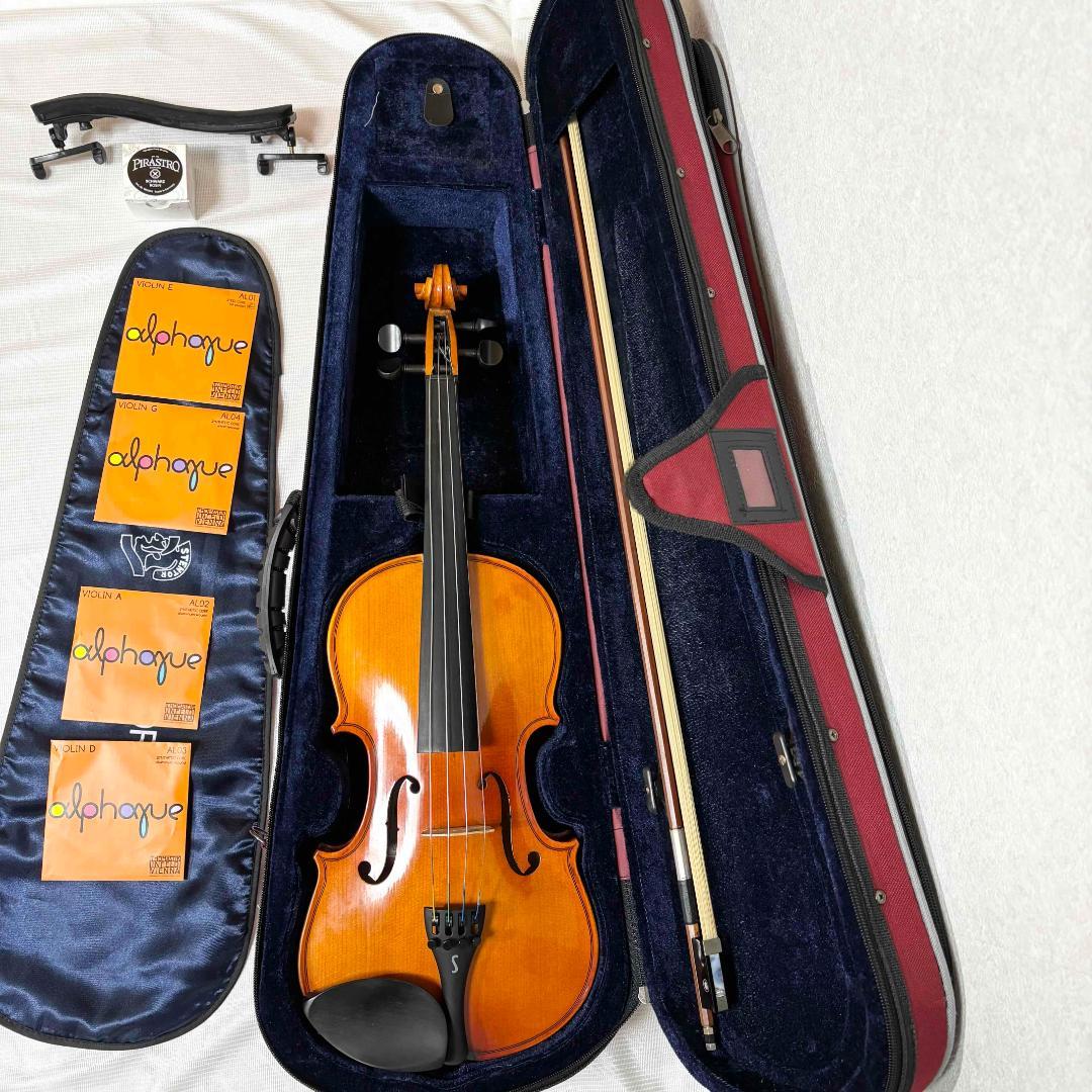 b52⭐️美品＊STENTOR ＊バイオリン【4/4サイズ】＊ケース＊予備弦付