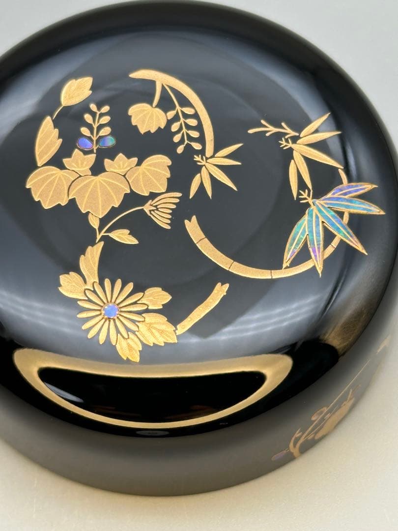 茶道具 棗 大多尾重則 花丸蒔絵 - メルカリ