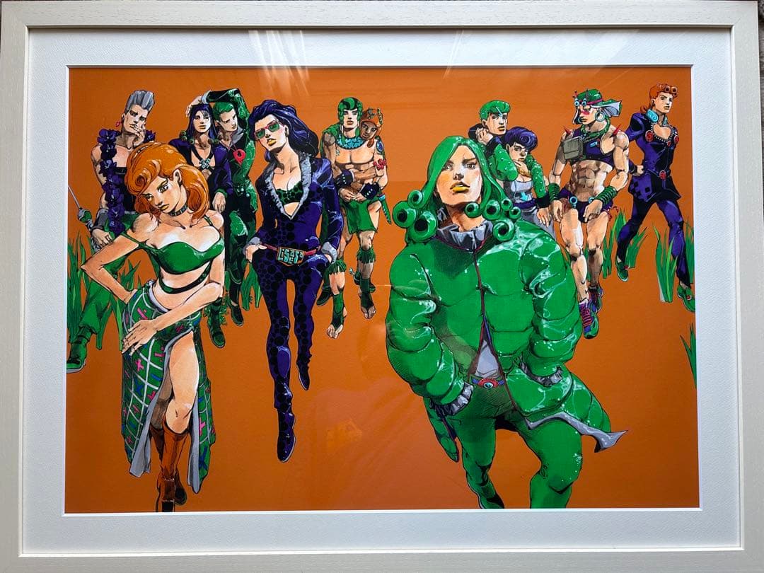 ジョジョの奇妙な冒険高級複製原画キービジュアル長崎金沢2枚セット