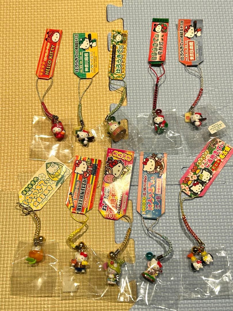 レア　ご当地キティ　サンリオ　根付け　ストラップ　100点