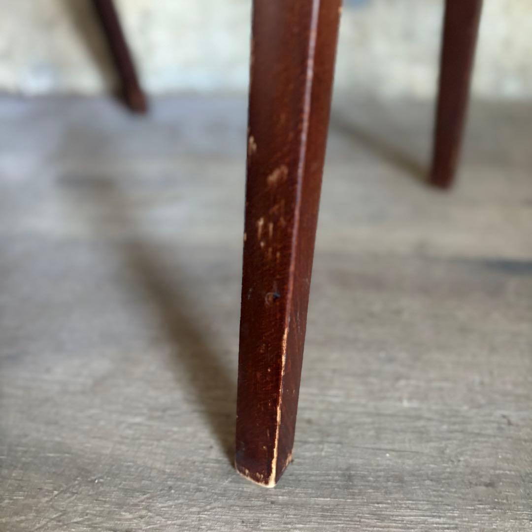 秋田木工　スタッキングスツール　ブラック　剣持勇　曲木