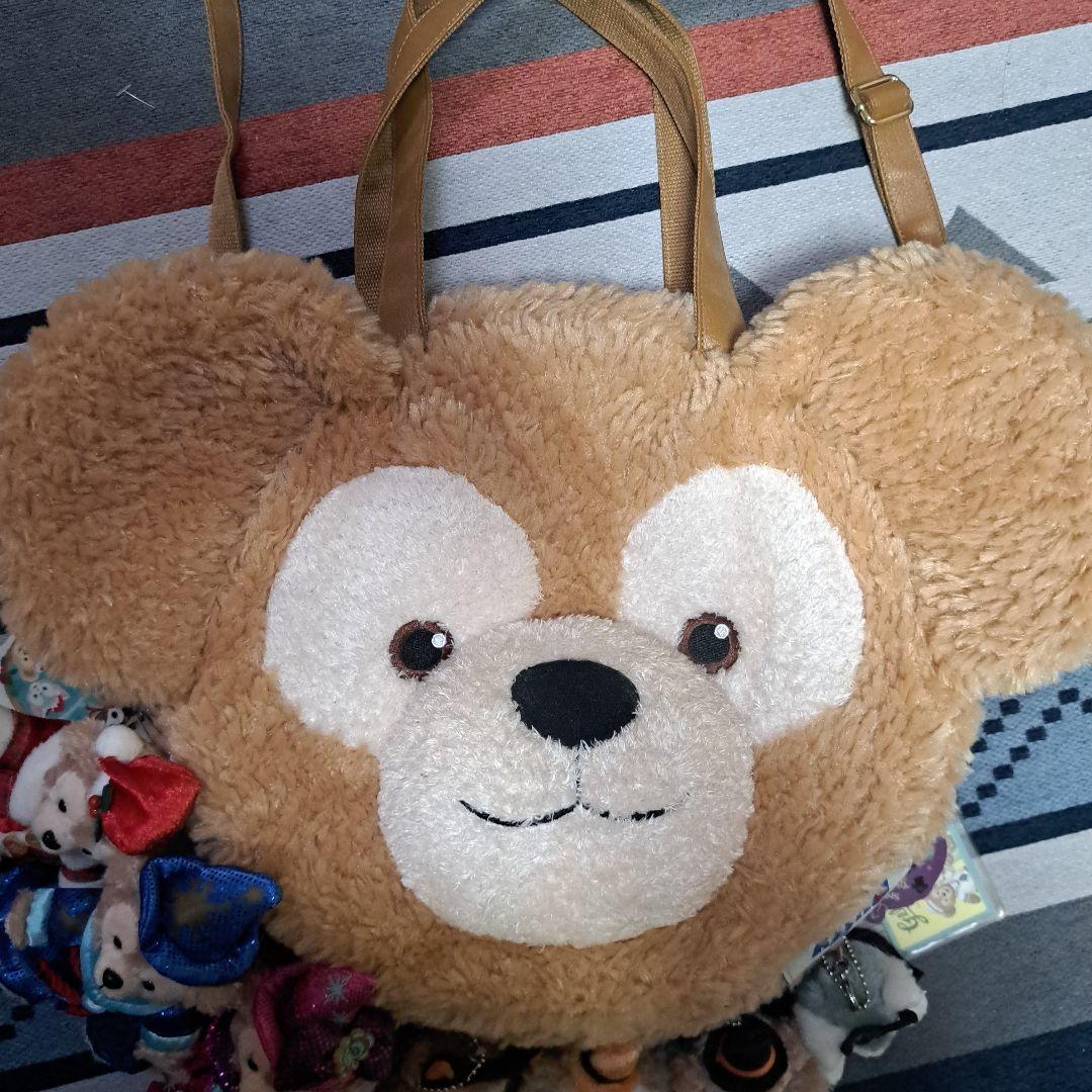 ダッフィー　フェイス2wayショルダーバッグ　ぬいば　セット売り
