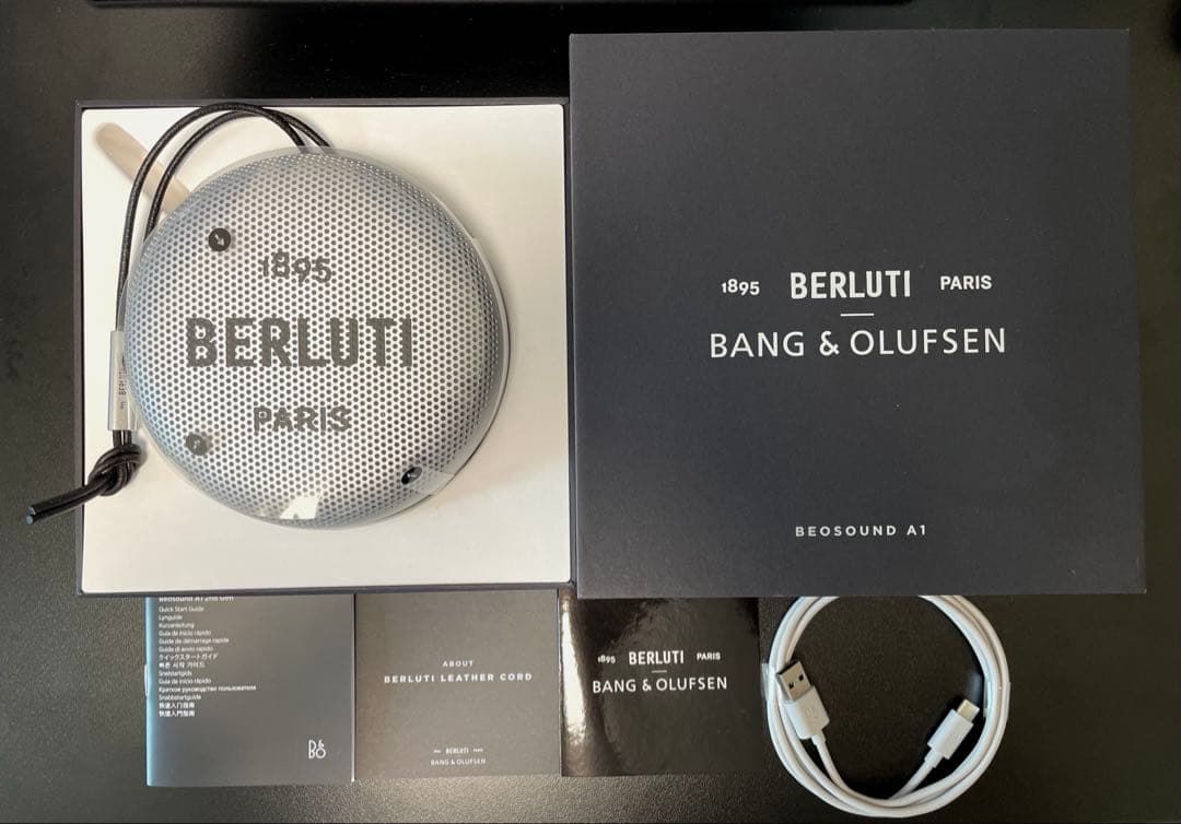 BANG & OLUFSEN Beosound A1 BERLUTI 限定品 Berluti and Bang & Olufsen: Made for gentlemen