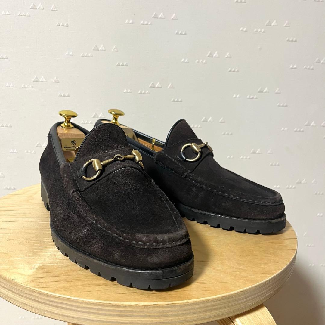 希少 古着 90s ヴィンテージ グッチ ホースビットローファー トムフォード期