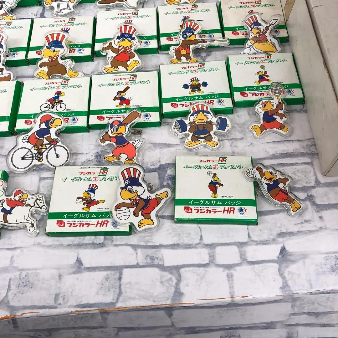 M4391 イーグルサムバッジ まとめ売り ロサンゼルスオリンピック 記念バッジ