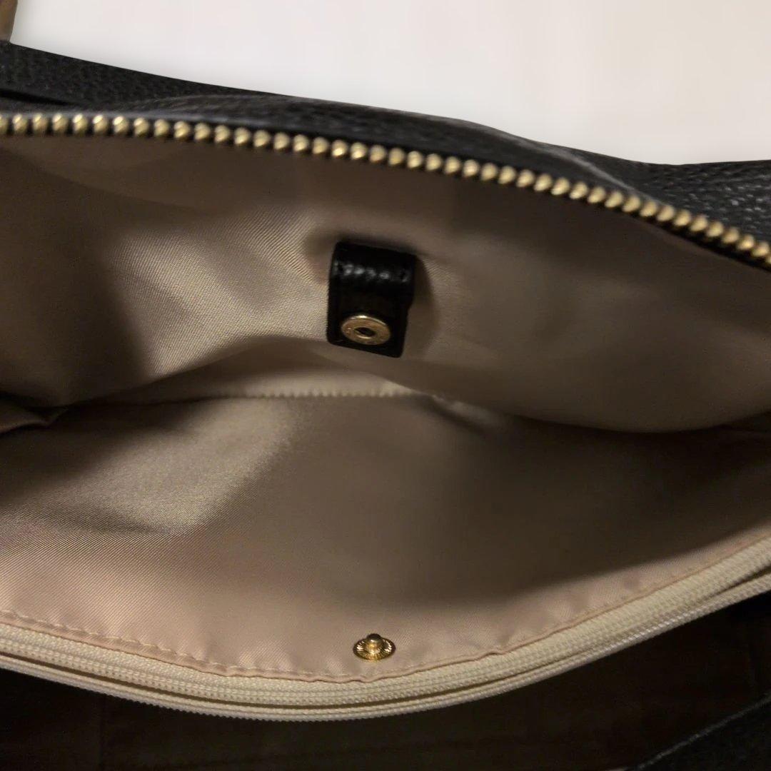 【美品】千秋プロデュースショルダーバッグ（黒）