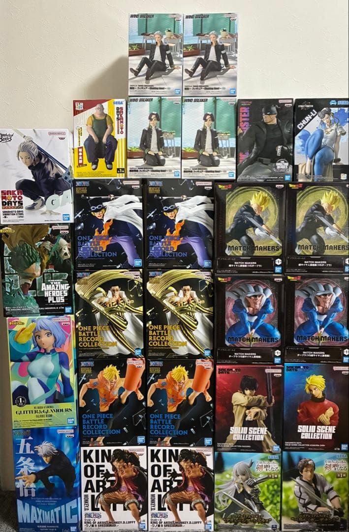 最新ジャンプ系プライズフィギュア まとめ売り 27点