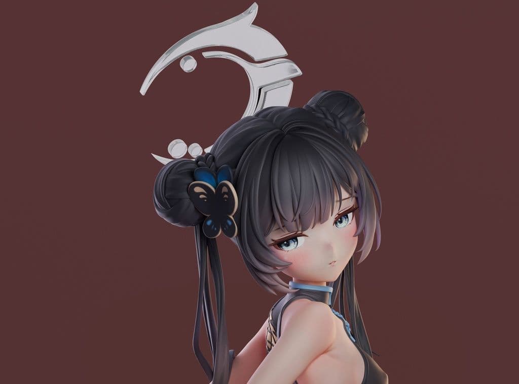 竜華キサキ ブルーアーカイブ ガレージキット