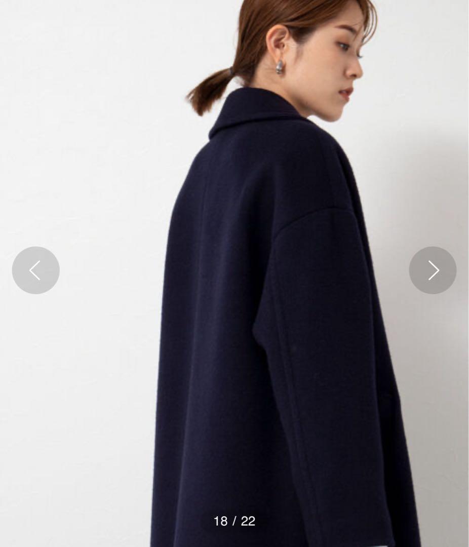 極美品】フェラガモ チェスターコート アルパカ混 モヘヤ混 マキシ丈