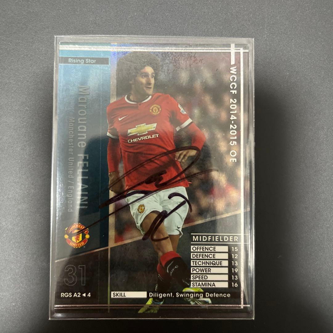 WCCF マンチェスター・ユナイテッド6選手直筆サイン入りカード