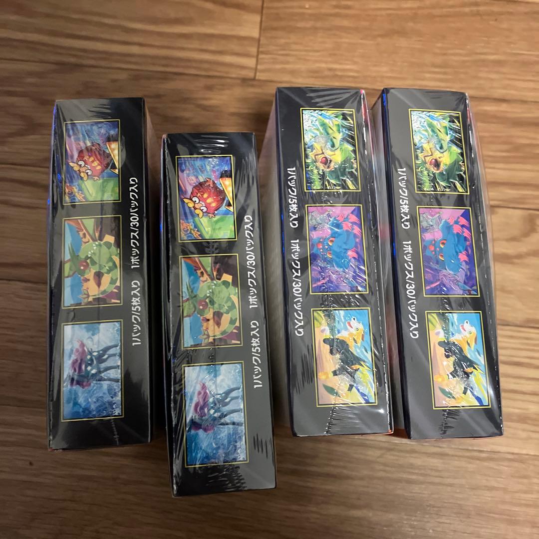 【インフェルノX】4BOXセット 未開封シュリンク付き　ポケモンカード　ポケカ