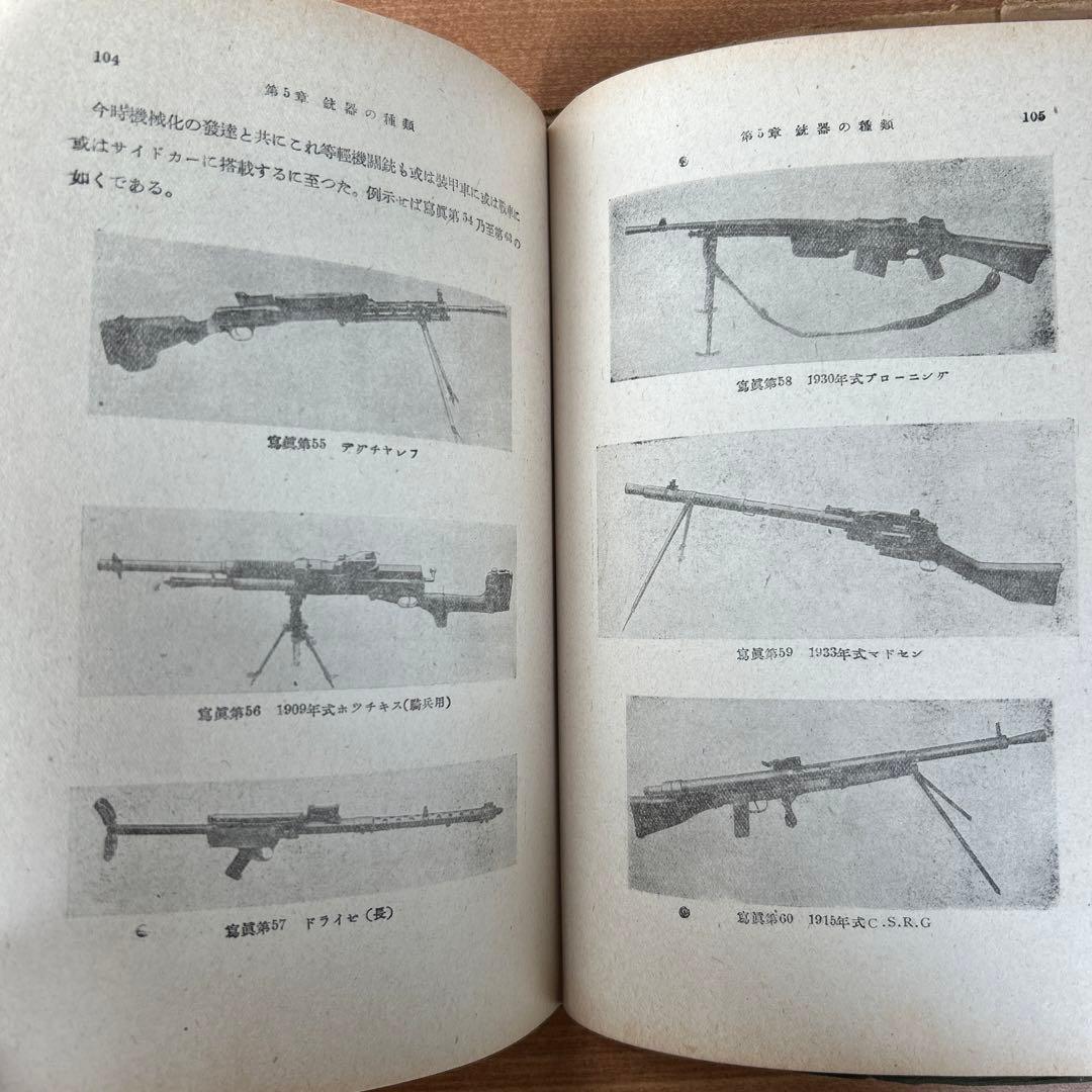昭和18年(初版) 銃器の科学 陸軍大佐 銅金義一著 山海堂出版