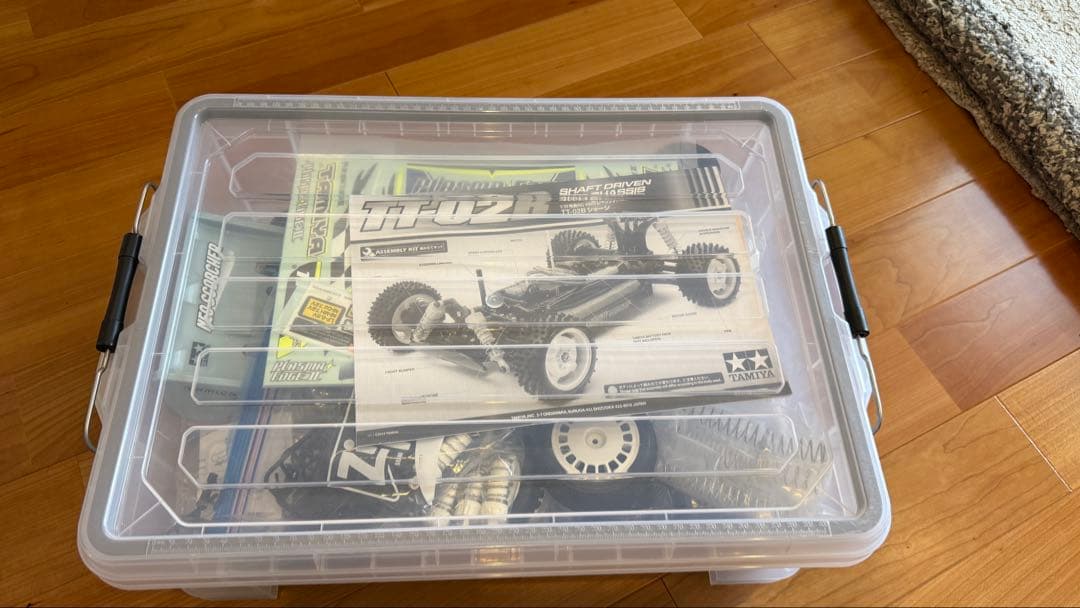 タミヤTT02B ネオスコーチャー　スライドエッジⅡボディー付き　最終値下げ