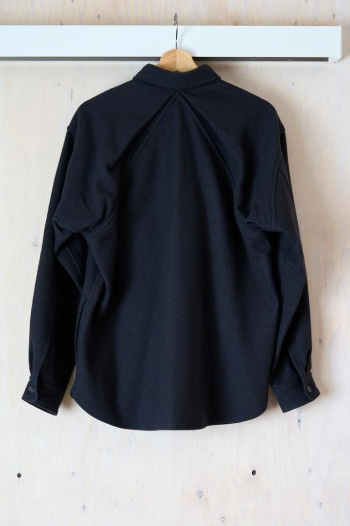 postalco フリーアームボタンジャケット ソリッドウール