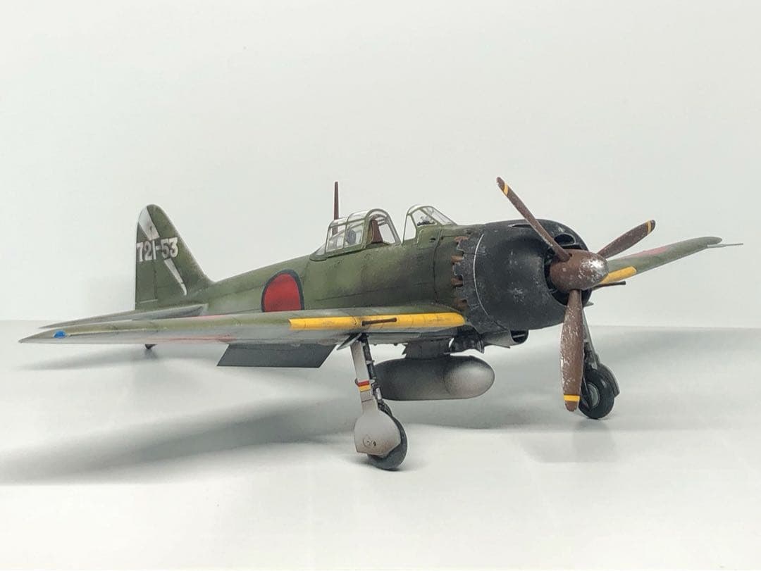 海賊プラモデル屋完成品】TAMIYA 1/48 零戦52型 永遠の〇 未 【