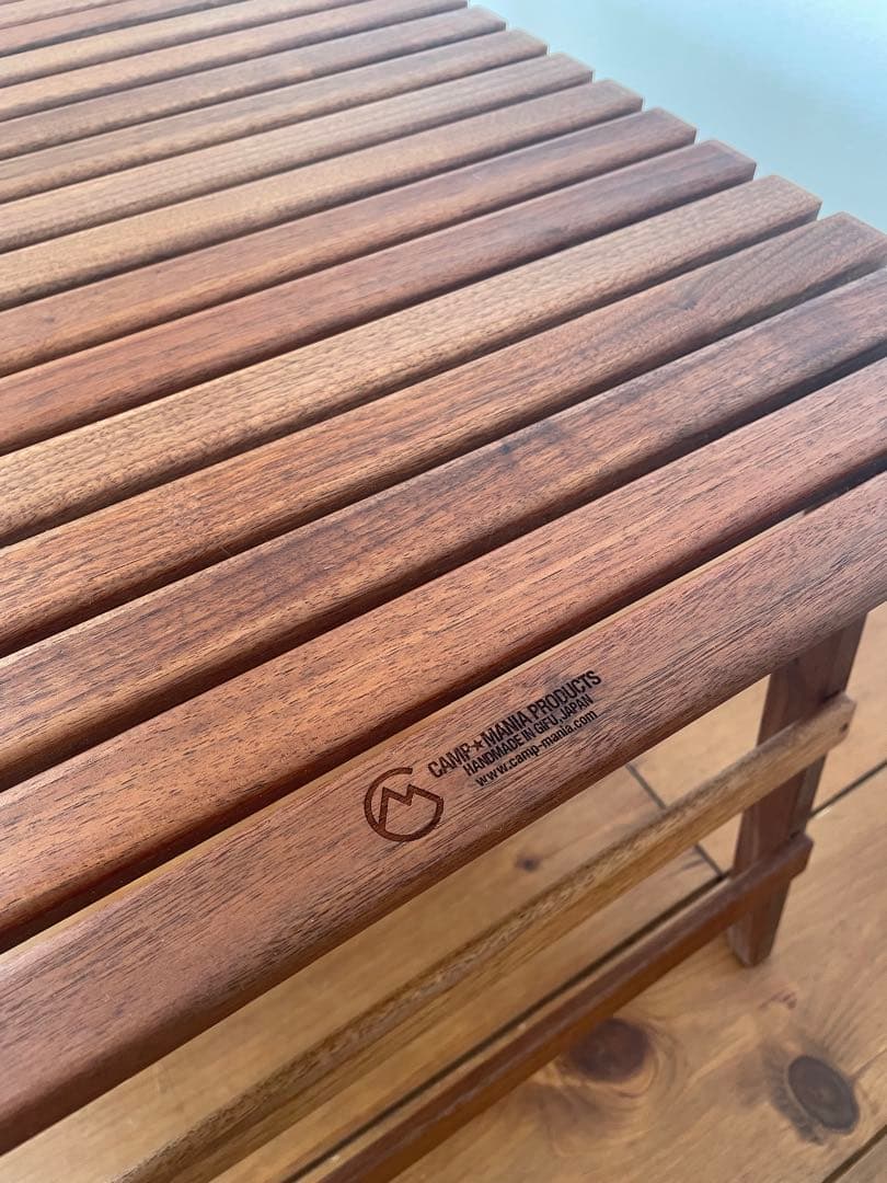 キャンプマニアプロダクツ ウォールナットテーブル 1/20迄】キャンプ