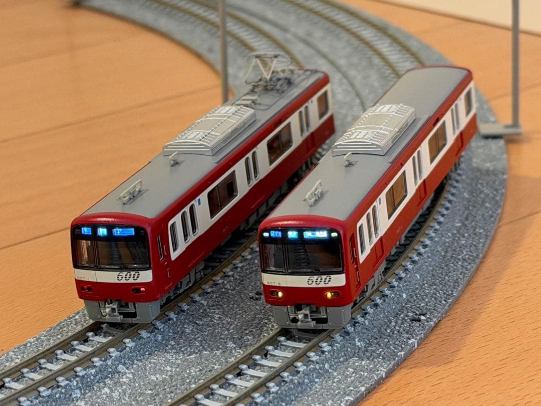 マイクロエース A-7177 京急600形・赤・更新車・前面スリットナンバー8