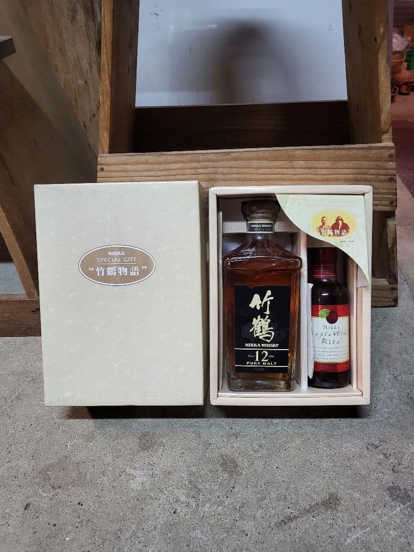 新品未使用 竹鶴物語 竹鶴12年 アップルワインリタ 割引 新品未使用 竹