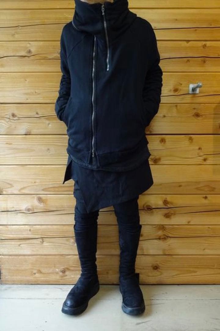 JULIUS ユリウス スラッシングパーカー W ZIP HOODIE 1