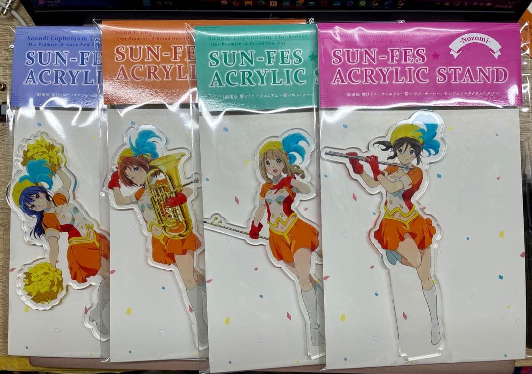 響け！ユーフォニアムアクリルスタンド南中セット