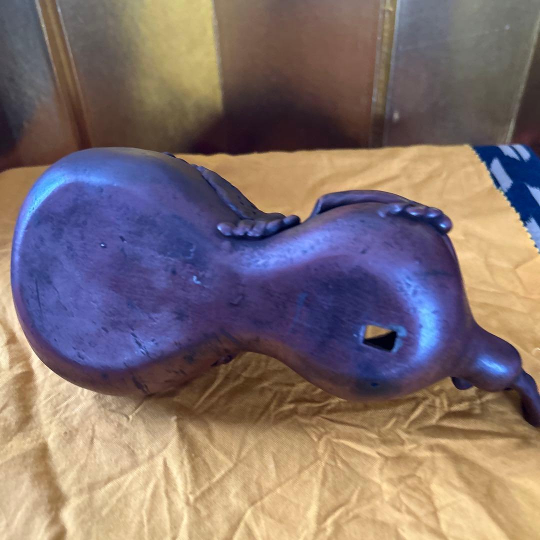 古備前 希少 手煉 根付 瓢箪骨董品 店じまいSALE中