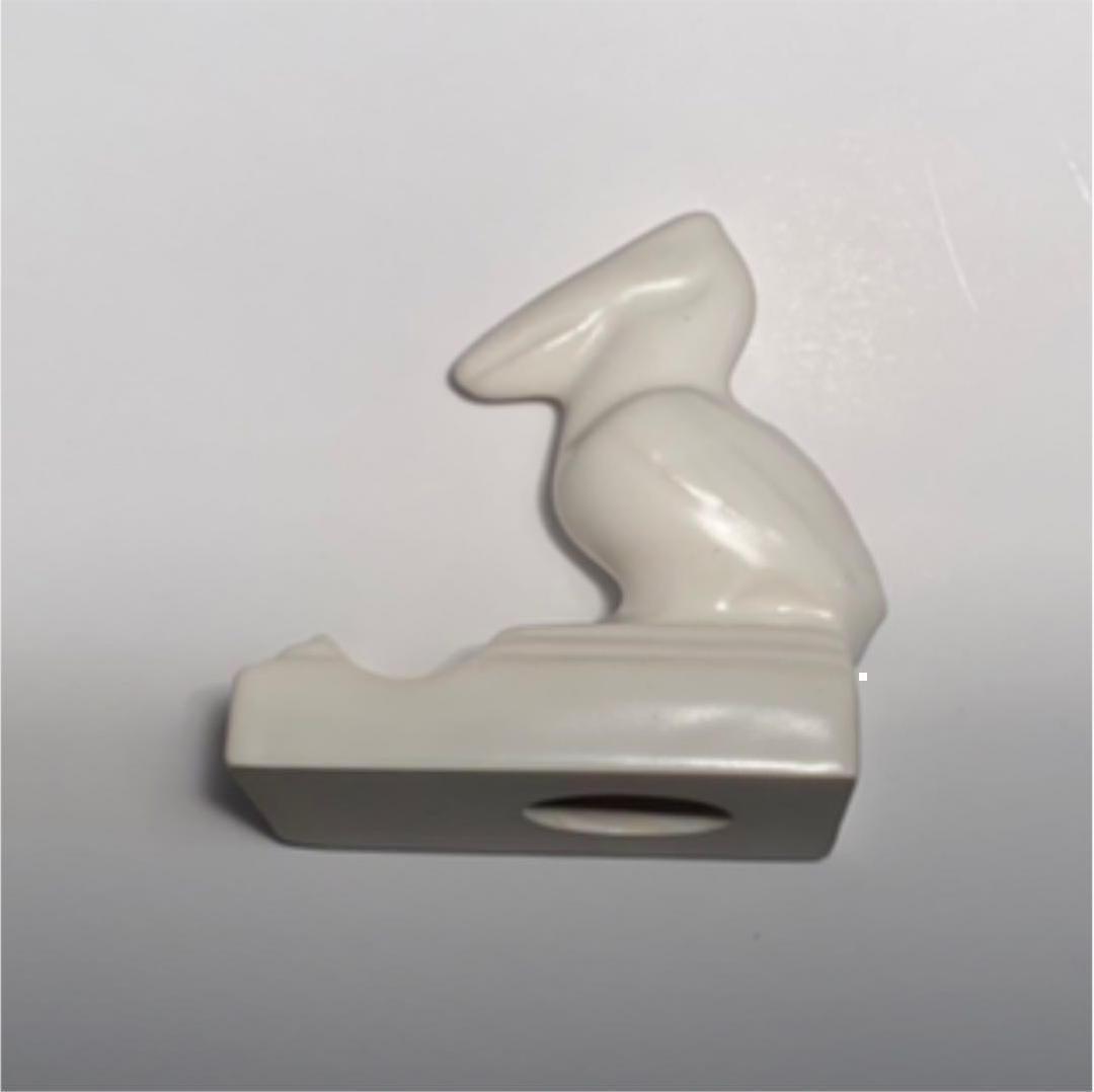 極稀少】非売品 Pelikan ペンスタンド 小サイズ 白 陶器製 新品□