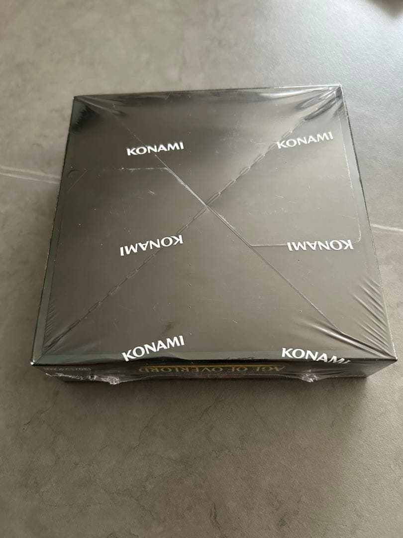 遊戯王 未開封ボックス　シュリンクあり エイジオブオーバーロード