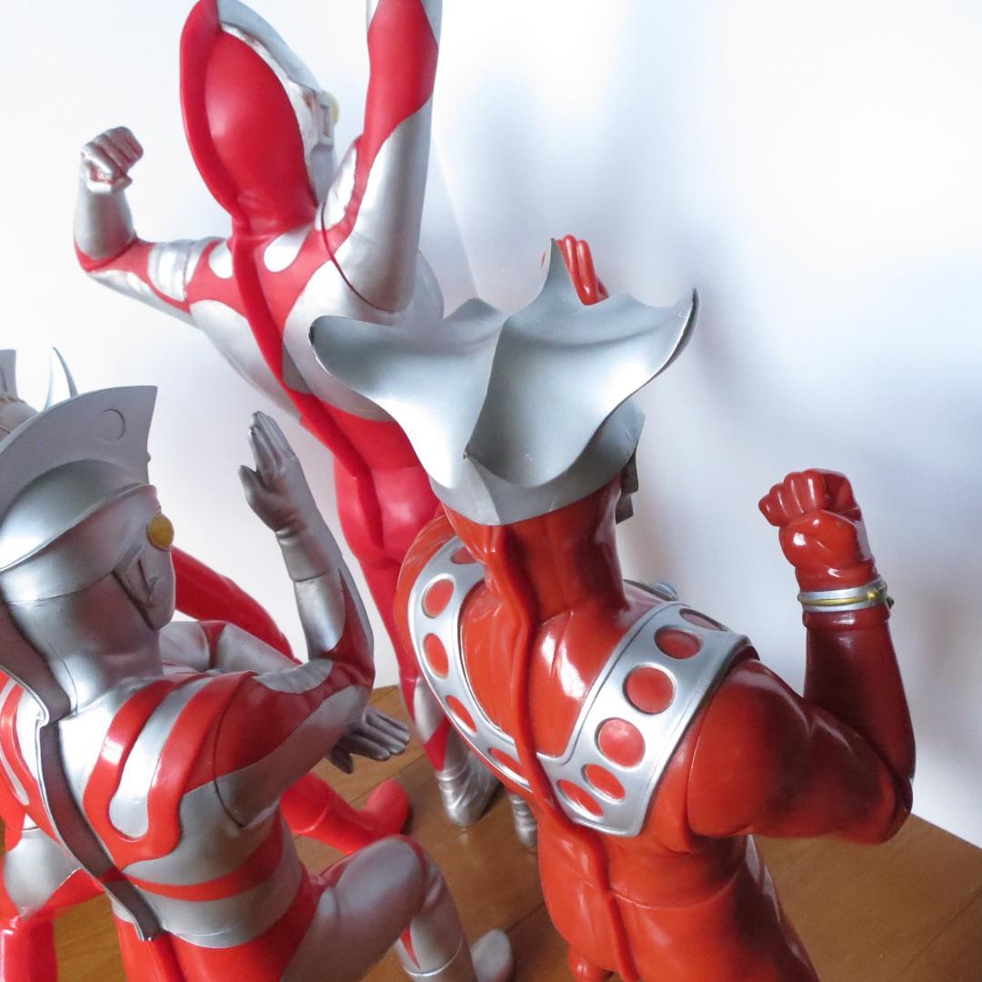 ウルトラマン ビッグサイズ ソフビ フィギュア 4体セット