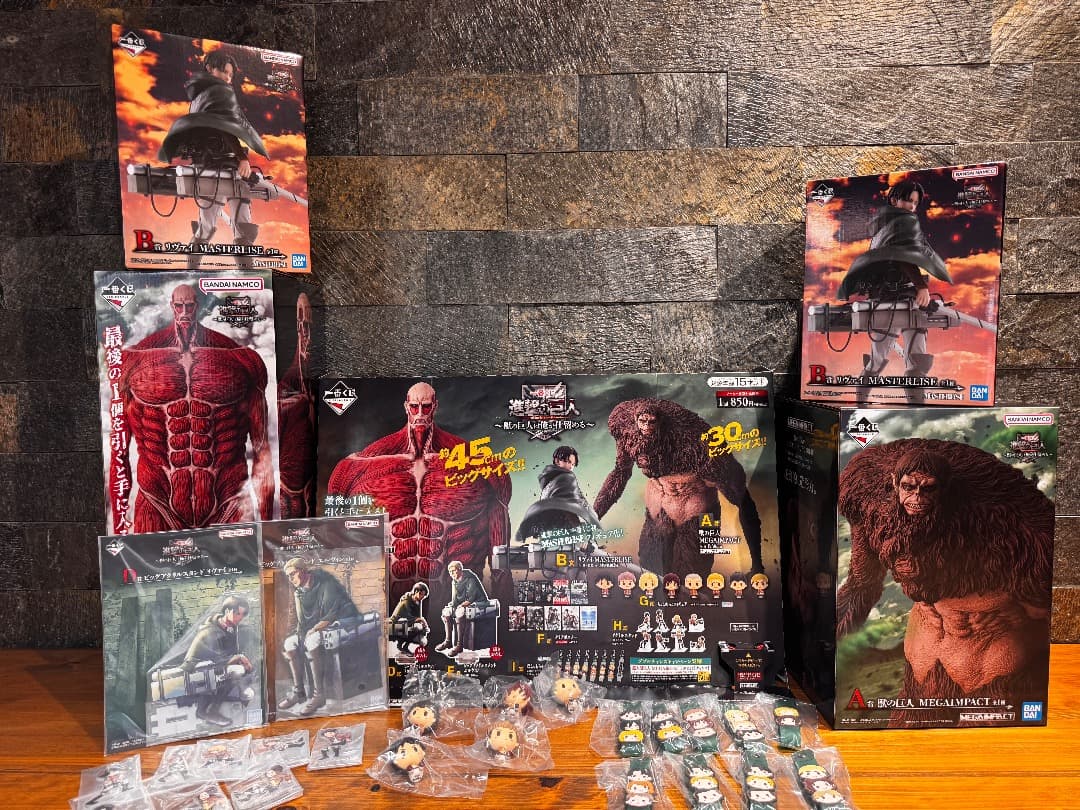 一番くじ 進撃の巨人　 ～獣の巨人は俺が仕留める～　スペシャルset