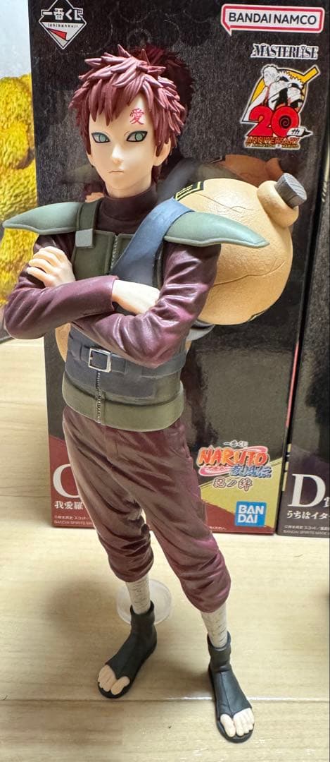 NARUTO ナルト一番くじ 忍ノ絆 C賞我愛羅 D賞 うち