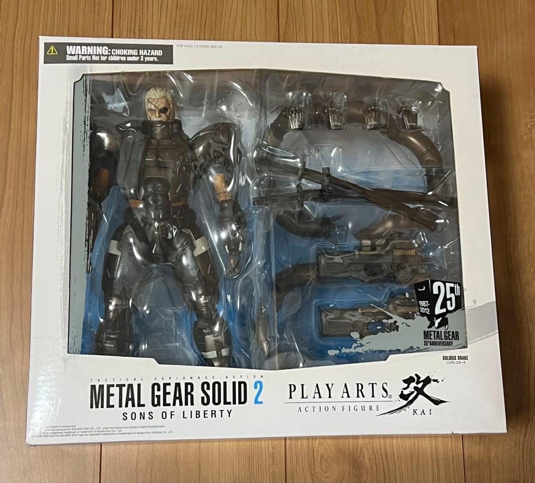 L GEAR SOLID2 ソリダス スネーク フィギュア
