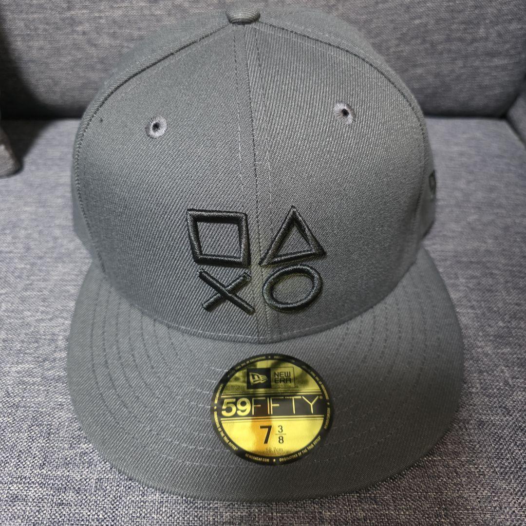 59FIFTY PlayStation シェイプス ロゴ ダークグラファイト - メルカリ