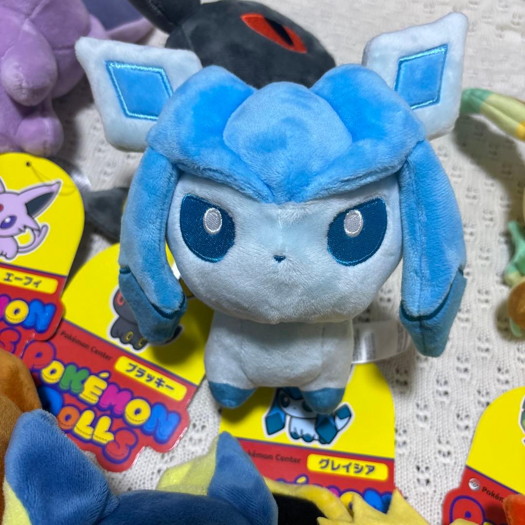 厳選】ポケモンドールズ ぬいぐるみ ブイズ 全種 コンプリート-公式