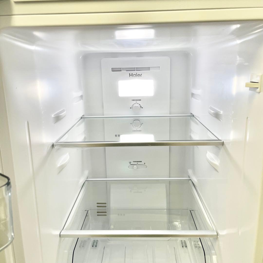 【美品】2024年 148L 冷凍冷蔵庫 ホワイト 左開きJR-SY15AL