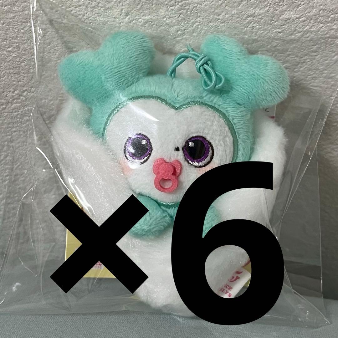 TWICE LOVELYS おくるみマスコット ミナ gigo 6個セット ① TWICE