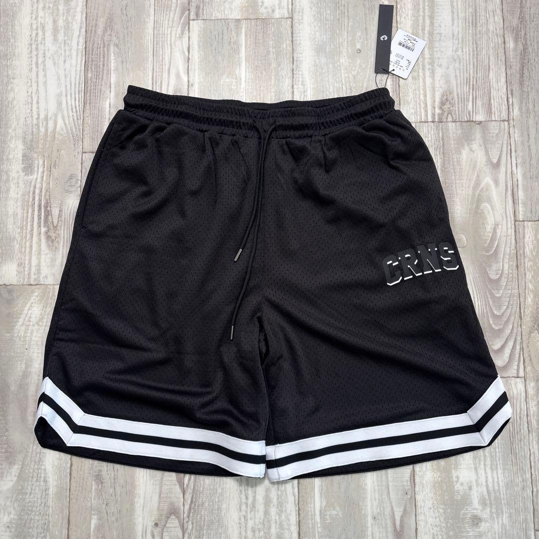 CRONOS クロノス ブラック ショートパンツ メッシュ XL ハーフパンツ