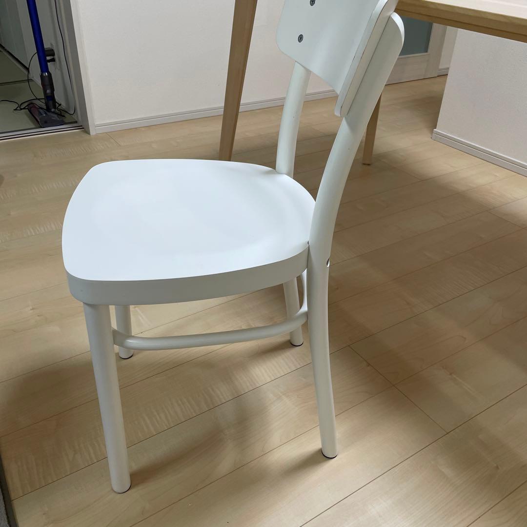 木製長方形テーブル IKEA ダイニングテーブル　ダイニングチェア2脚