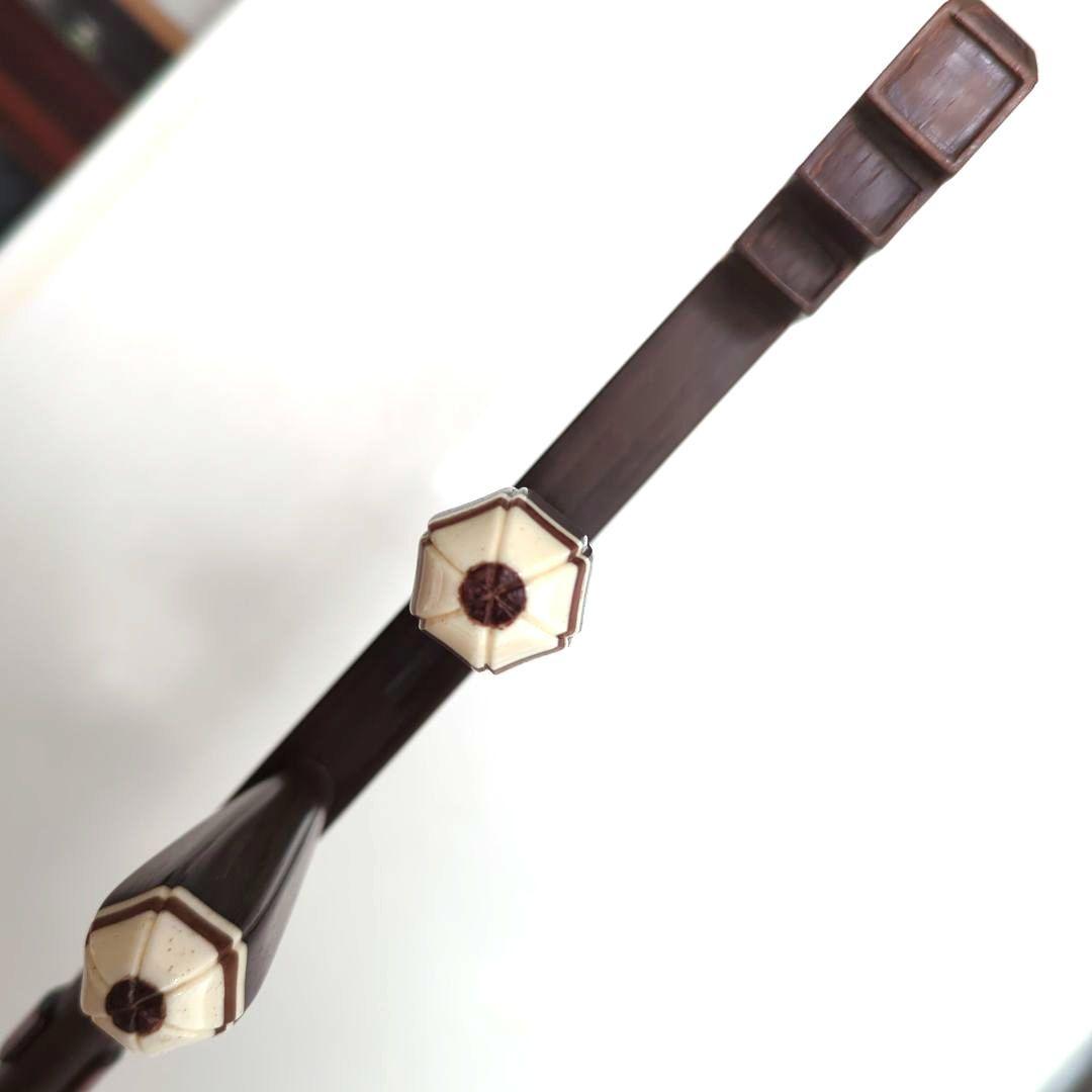 胡涵柔製作 明清老紅木 未使用 回紋頭二胡6