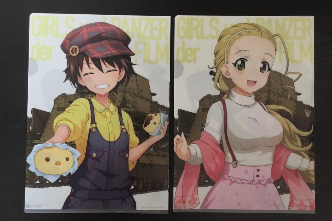 ガールズ＆パンツァー 戦車道大作戦 クリアファイル 磯辺 典子 佐々木