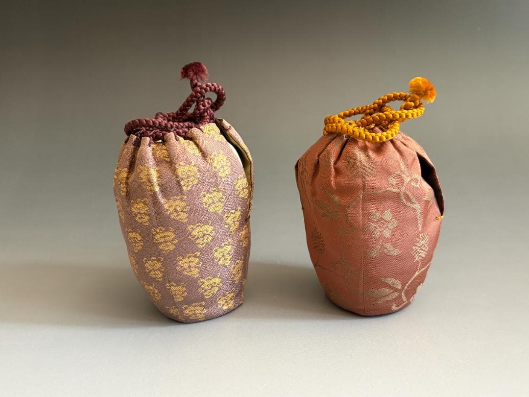 松林豊斎 朝日焼 鹿背肩衝茶入 眼鏡仕服 茶道具 - メルカリ