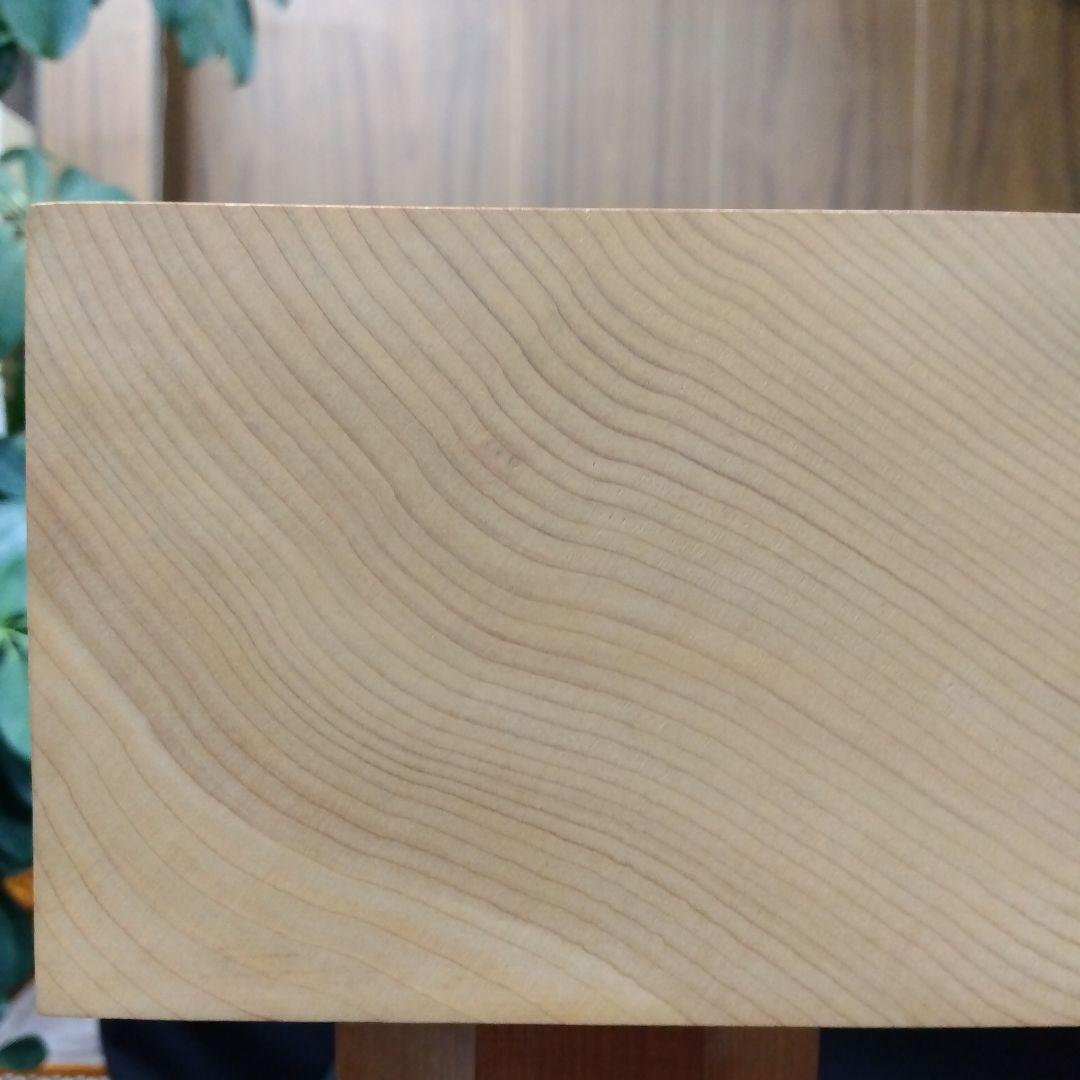 【桂　3寸碁盤　木裏】