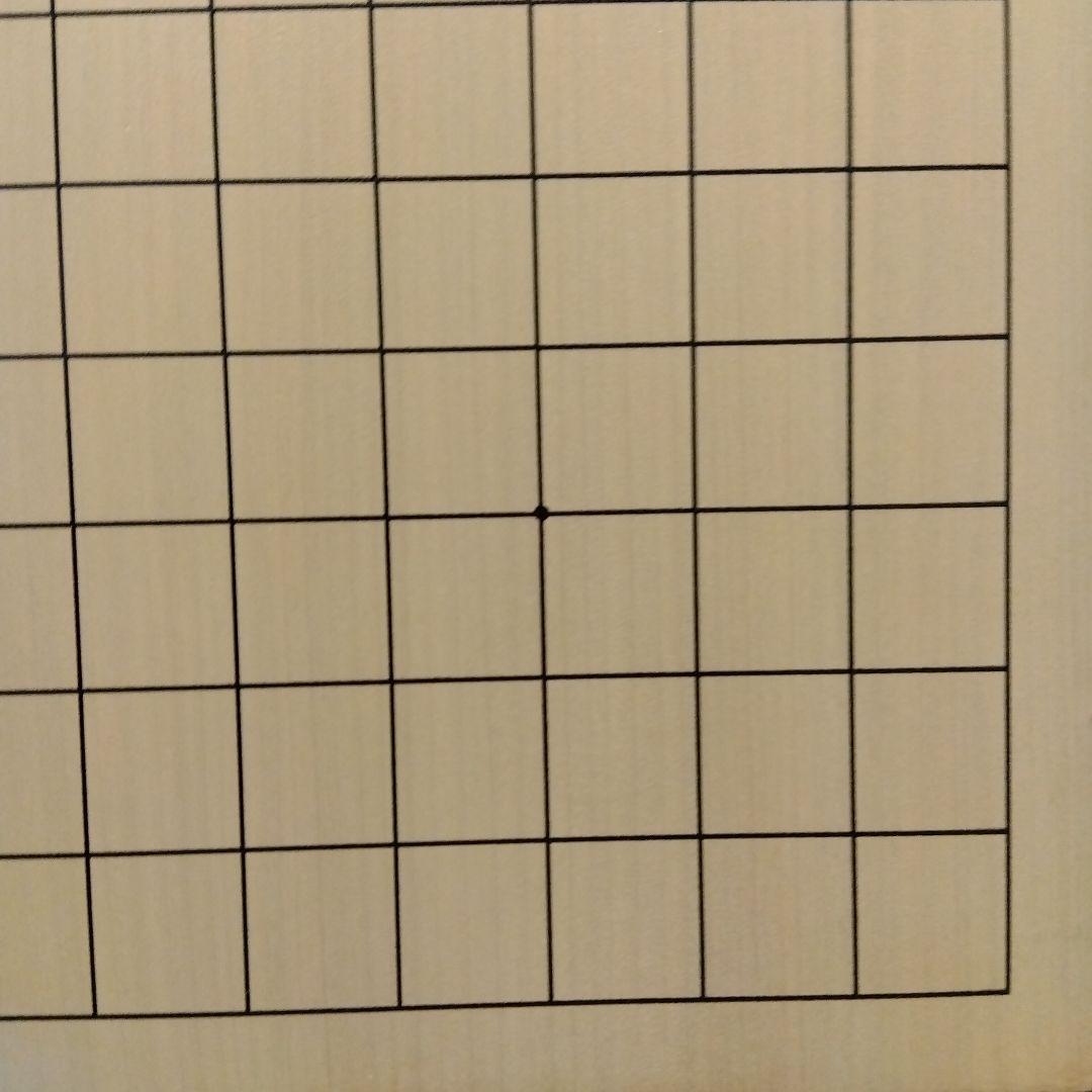 【桂　3寸碁盤　木裏】