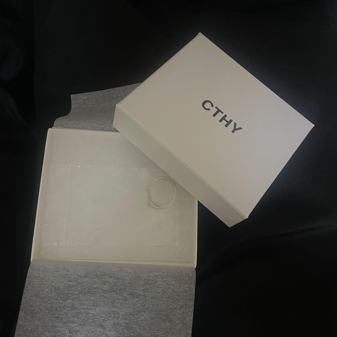 【3点】SLIDE.SLANT.ROUND 2D LAYER RING 11号