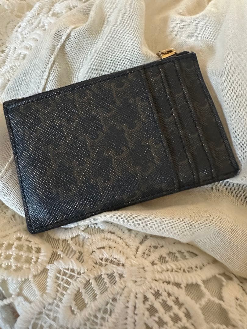 CELINE ブラウンレザーケース