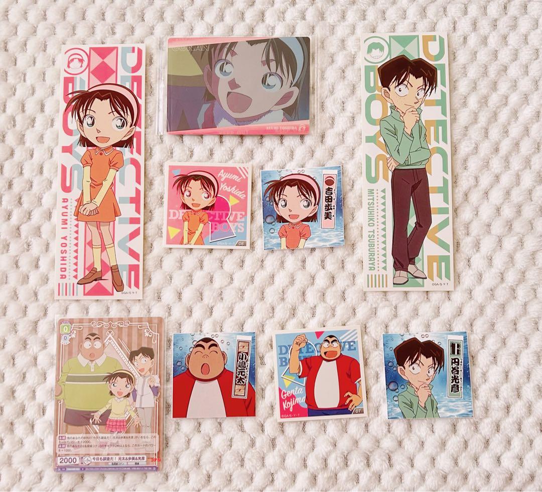 ベルモット、キール、沖田総司、中森青子、宮野明美、少年探偵団　グッズバラ売り