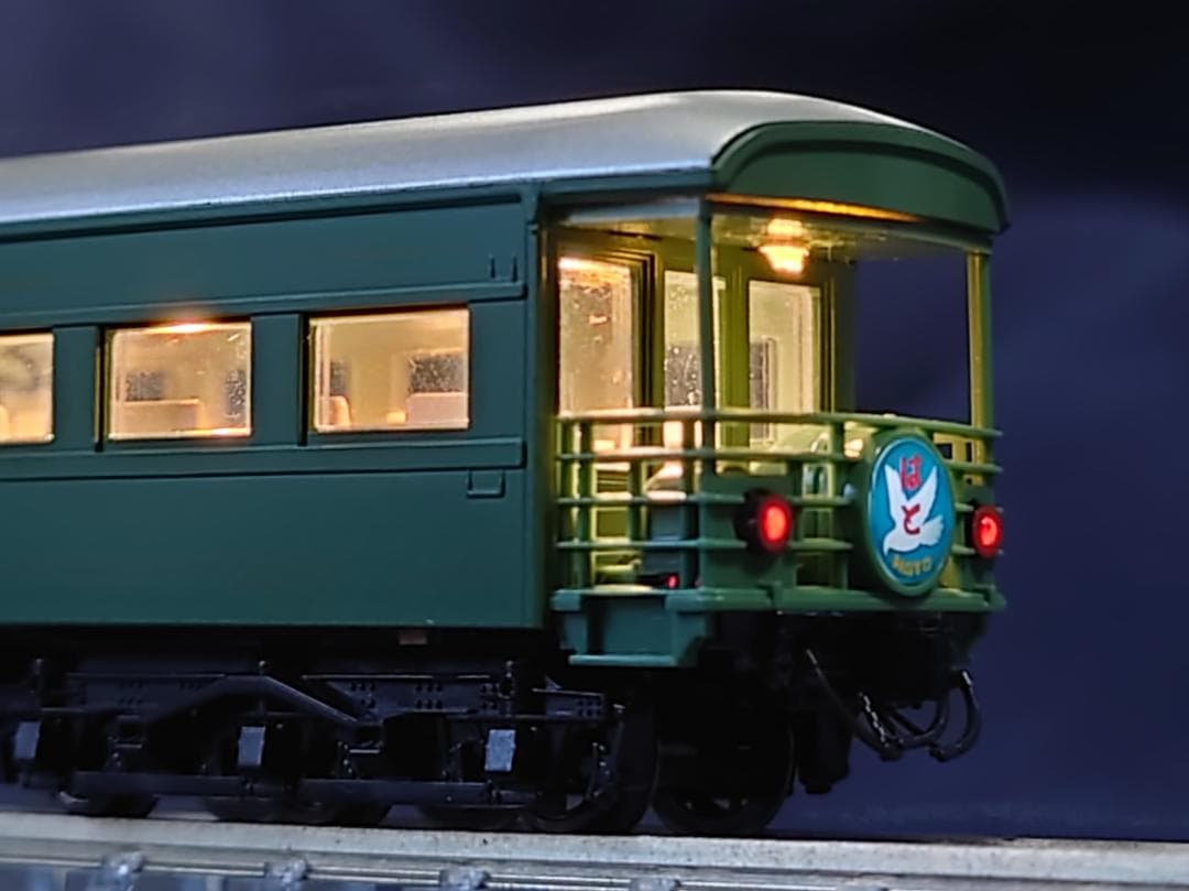 KATO はと青大将 7両+5両+マイ38 2両+EF58