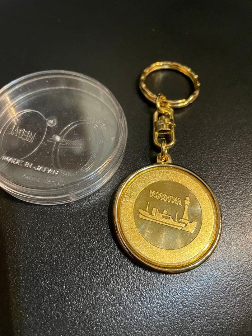 希少90'sレア！初期物 記念メダル茶平工業 【刻印無 美品】横浜マリン