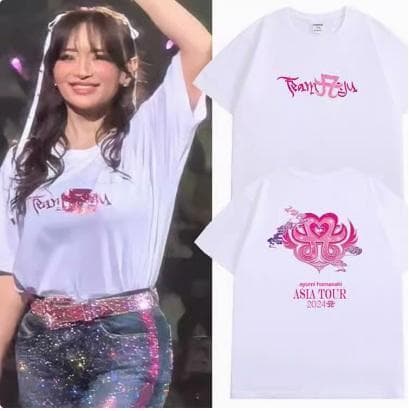 浜崎あゆみ アジアツアー 2024 Tシャツホワイト Mサイズ - メルカリ