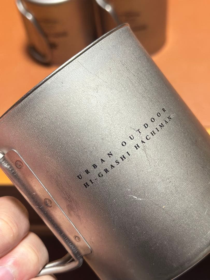  peak チタンマグカップ 5個セット