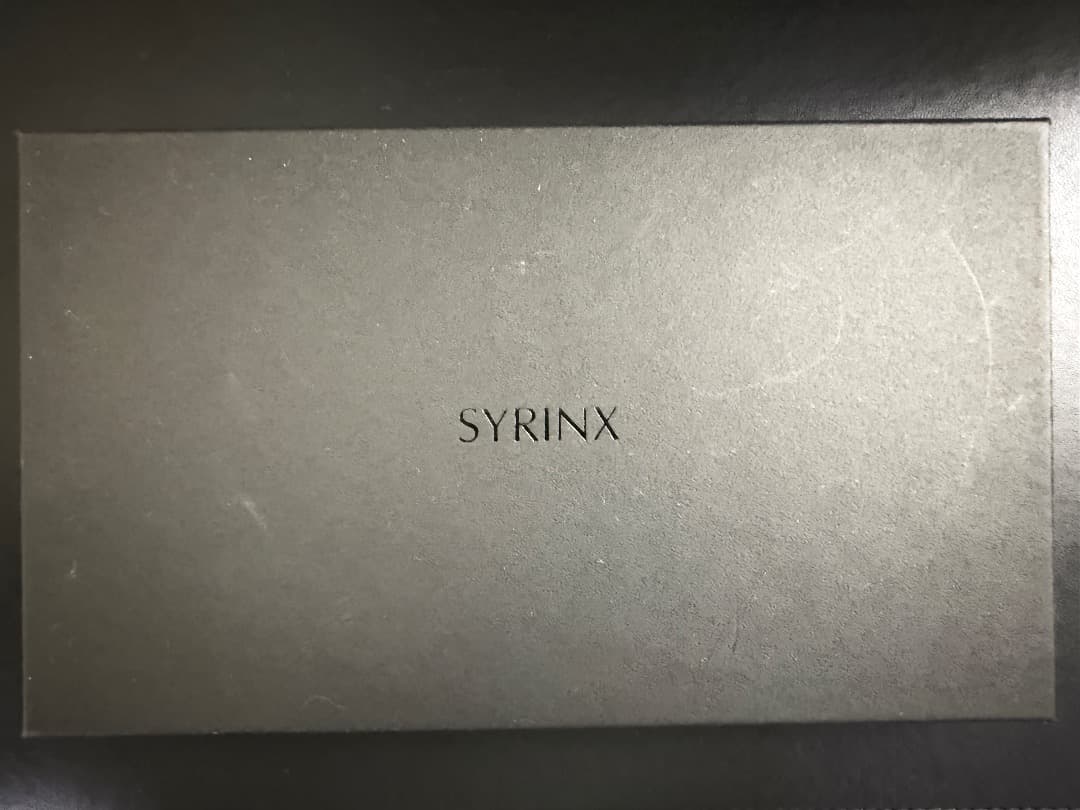 【新品未使用】Syrinx (シュリンクス) HITOE L-zip L